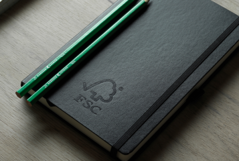 FSC Label on Book
