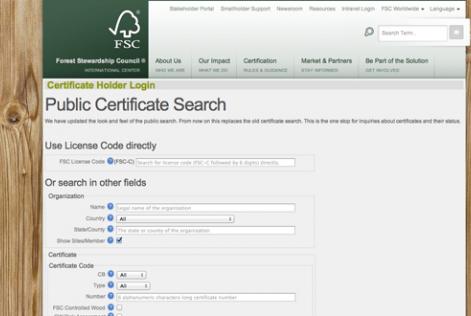 Looking for an FSC Certified Supplier?