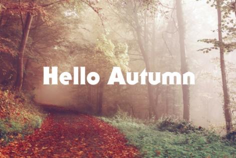 Hello Autumn