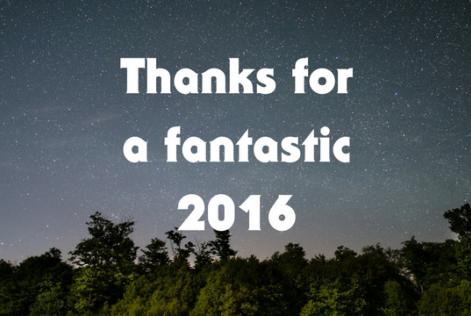 Thanks for 2016