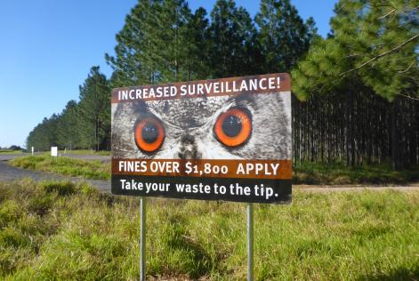 HQ Plantatations signage