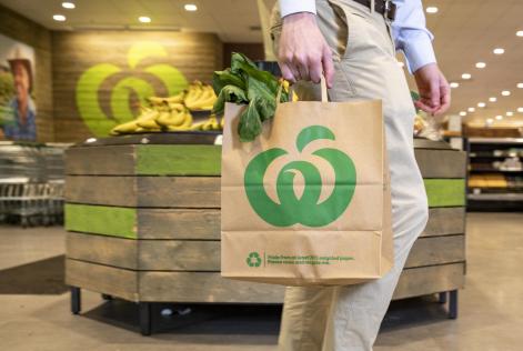 woolworths paper bag